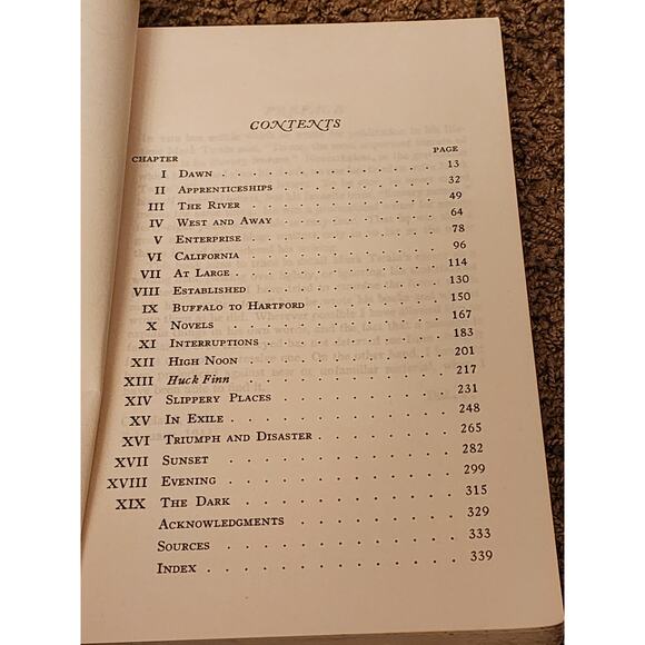 Mark Twain Man And Legend By DeLancey Ferguson Biography Vintage 1963 - Picture 5 of 8